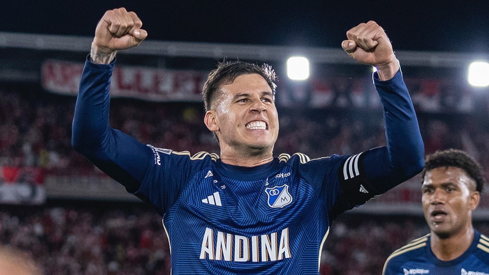 Hinchas de Millonarios se erizaron con el discurso de Juan Pablo Vargas antes del clásico