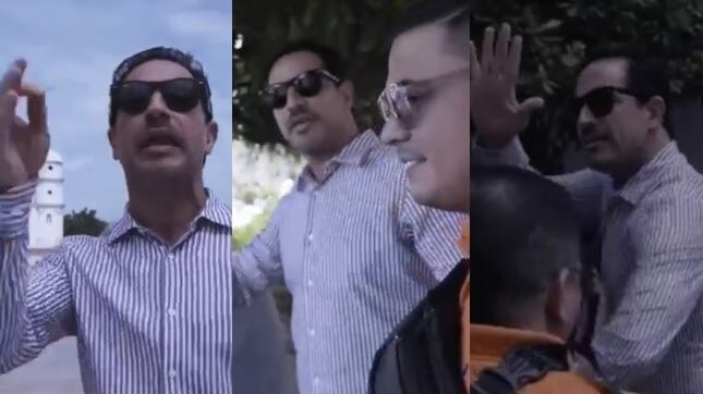 Pedro Palacio en su rol como Aníbal Conrado.