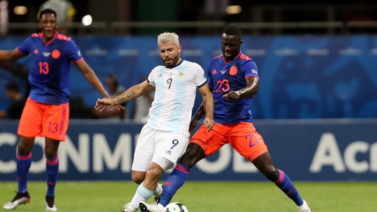 Sergio ‘Kun’ Agüero le bajó los humos a la victoria de Colombia contra Argentina