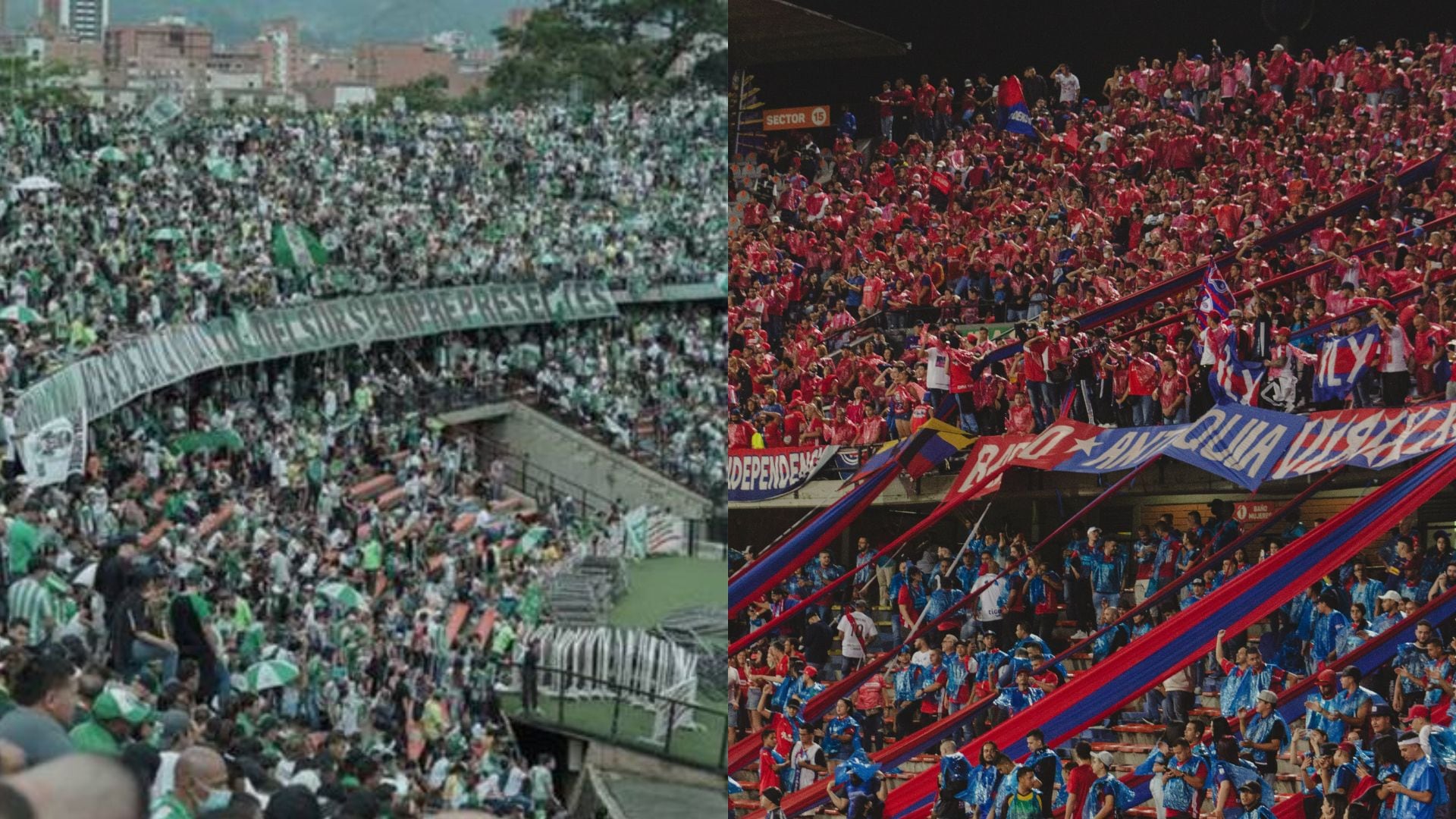 En pelea terminó evento de convivencia entre hinchas de Medellín y Nacional.