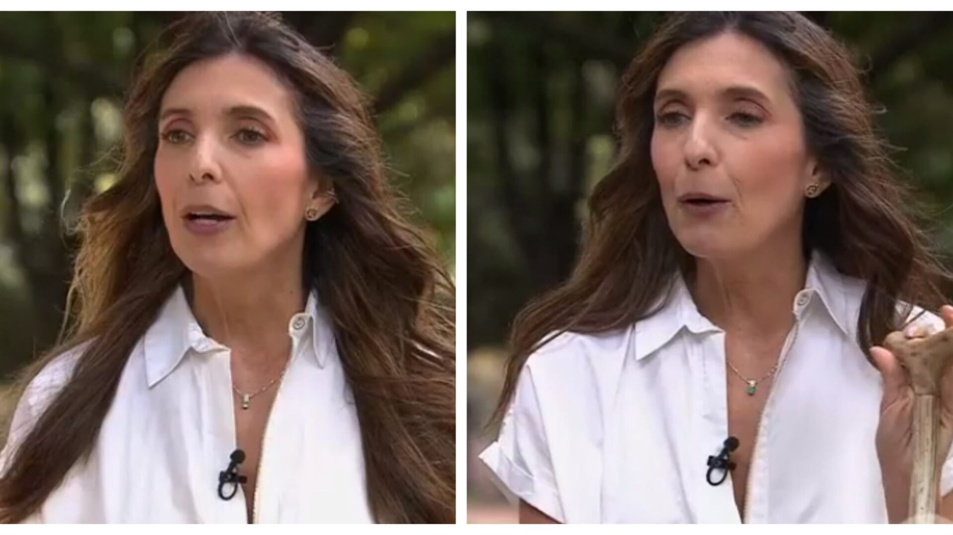 A famosa periodista le tuvieron que amputar parte de su pelvis a causa de un tumor (Captura de pantalla de La Red Caracol Televisión)