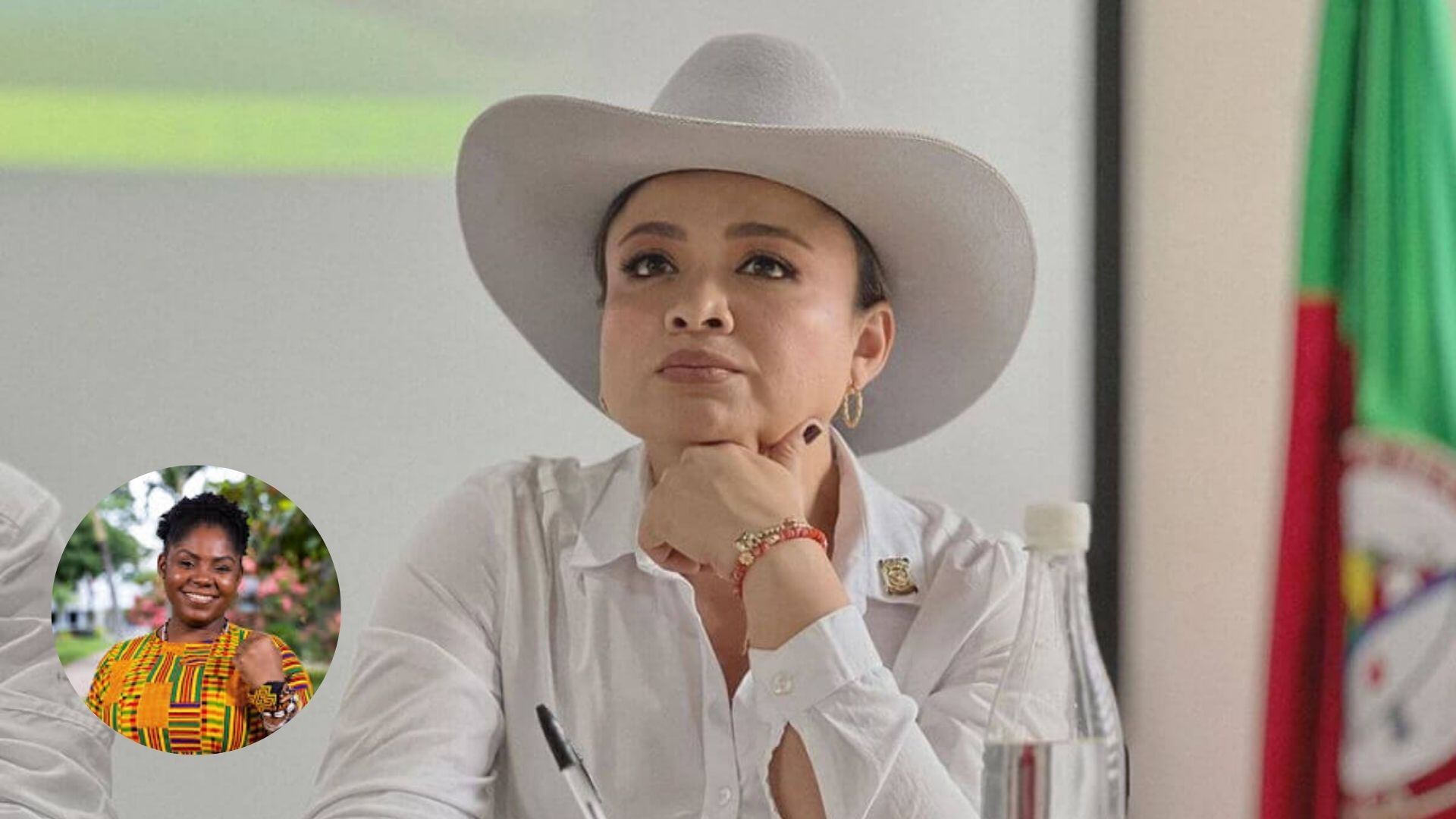 La representante Lina Garrido dio un mensaje de apoyo a Francia Márquez (Tomado: Instagram Lina Garrido y Francia Márquez)