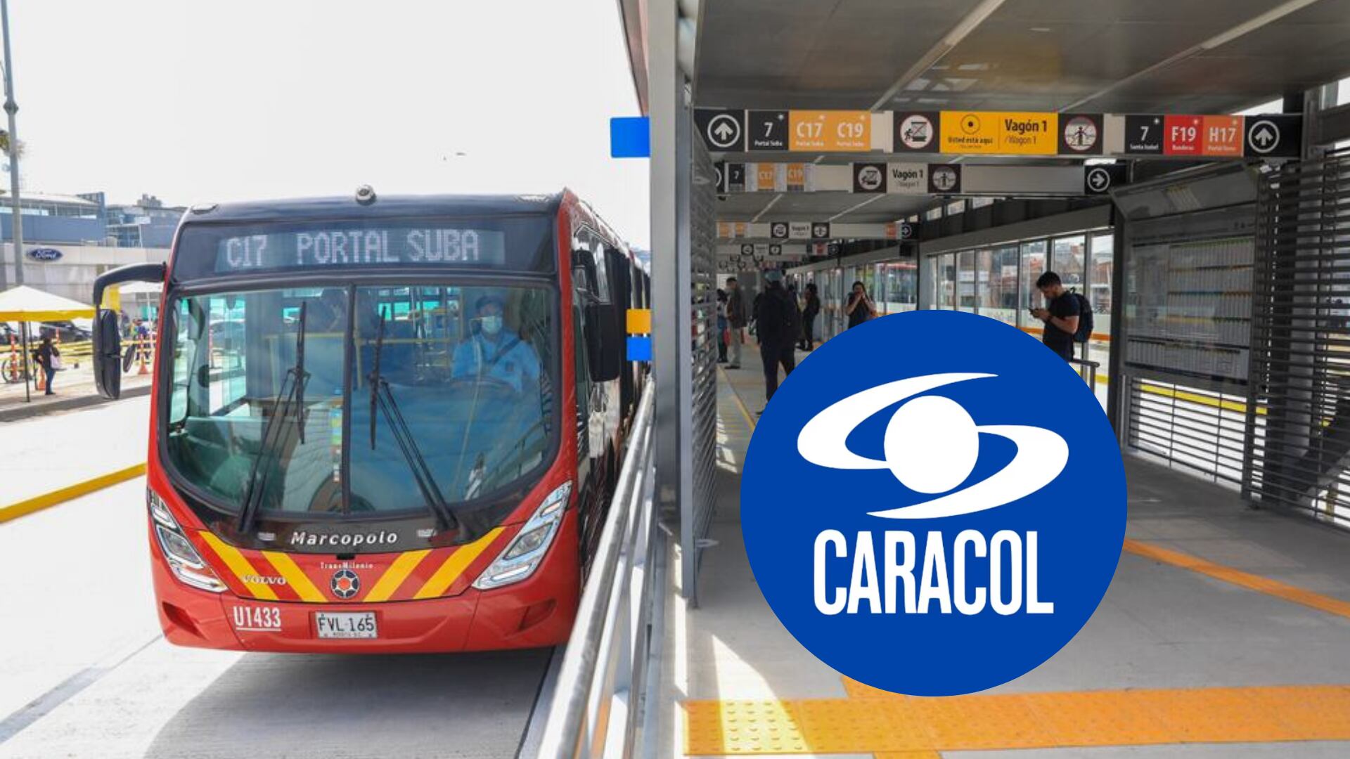 Exempleado de Caracol TV es la voz que se escucha en los buses de TransMilenio