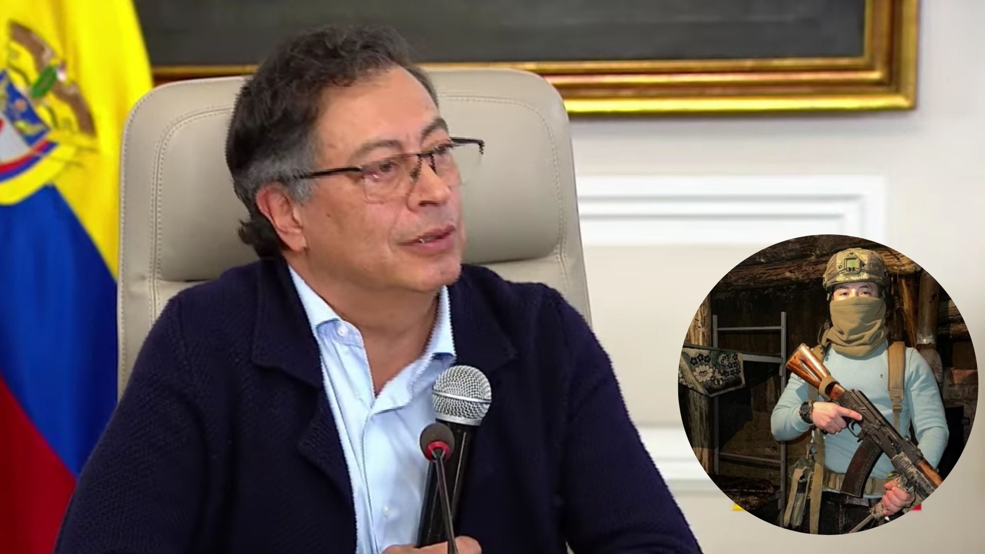 Petro reaccionó a video de joven en Ucrania