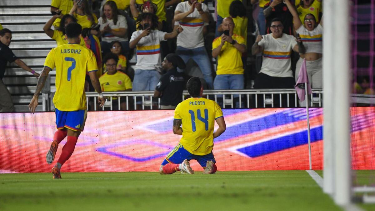 Gol de Gustavo Puerta con Colombia contra Nueva Zelanda