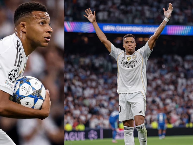 Malas noticias para el Real Madrid: Kylian Mbappé podría perderse el partido de Champions League por una lesión de rodilla
