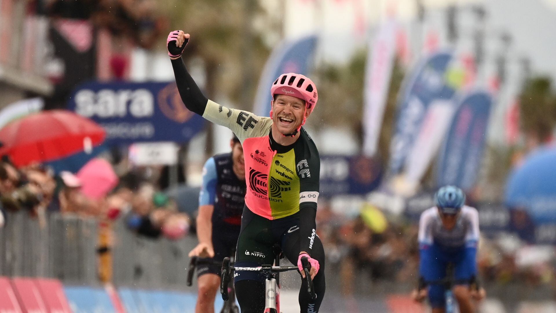 Magnus Cort Nielsen se quedó con la décima etapa del Giro 2023.