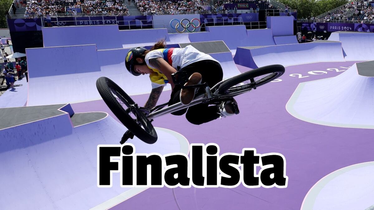 Queen Saray Villegas avanzó a la final del BMX Freestyle de los Juegos Olímpicos