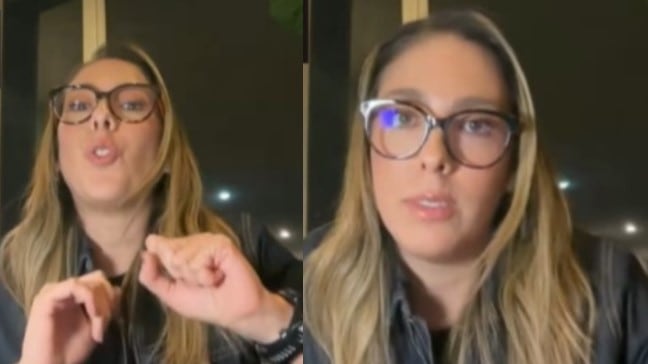 Foto Juanita Gómez: relató de acoso en ascensor revive denuncias contra figuras de la TV colombiana.