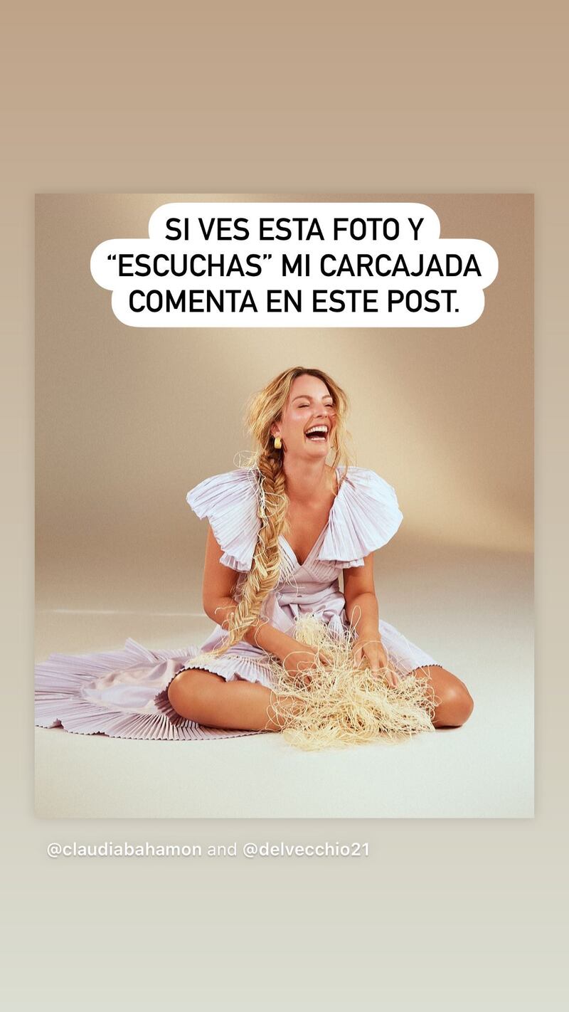 Claudia Bahamón probó que las imágenes sí se pueden "escuchar"