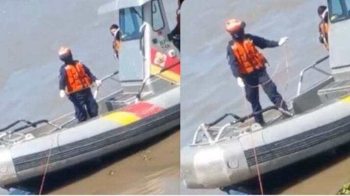 Hallaron cadáver de hombre flotando en el Malecón del Río en Barranquilla.
