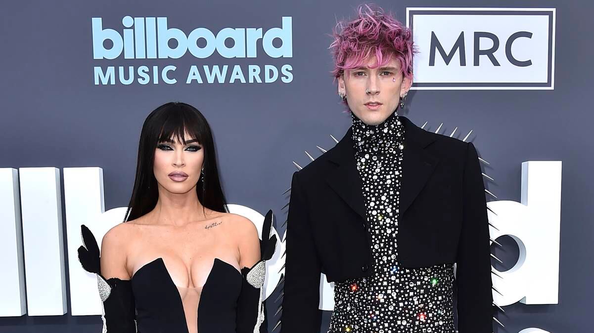 megan Fox y Machine Gun Kelly.