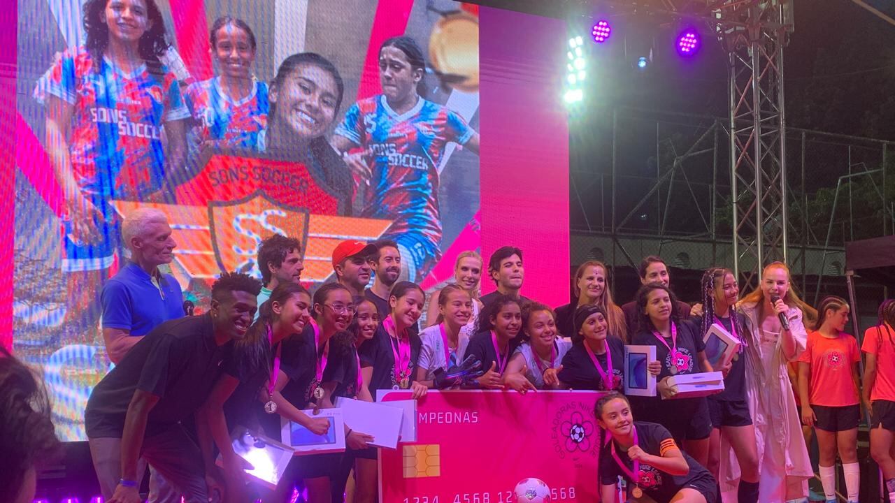 Las bogotanas se coronaron campeonas de Goleadoras Nike League 2024