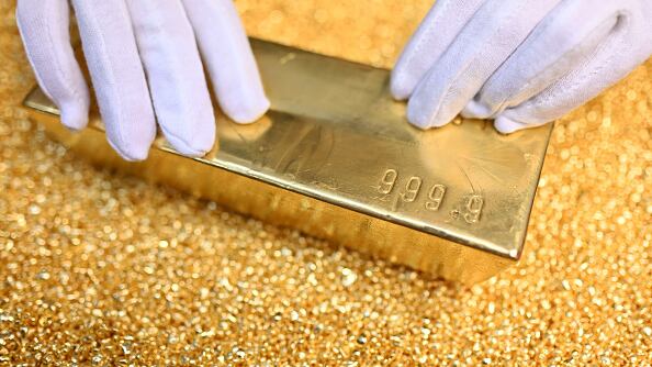 Lingotes de oro