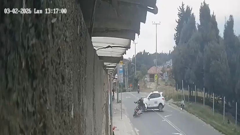 Accidente de tránsito en Bogotá