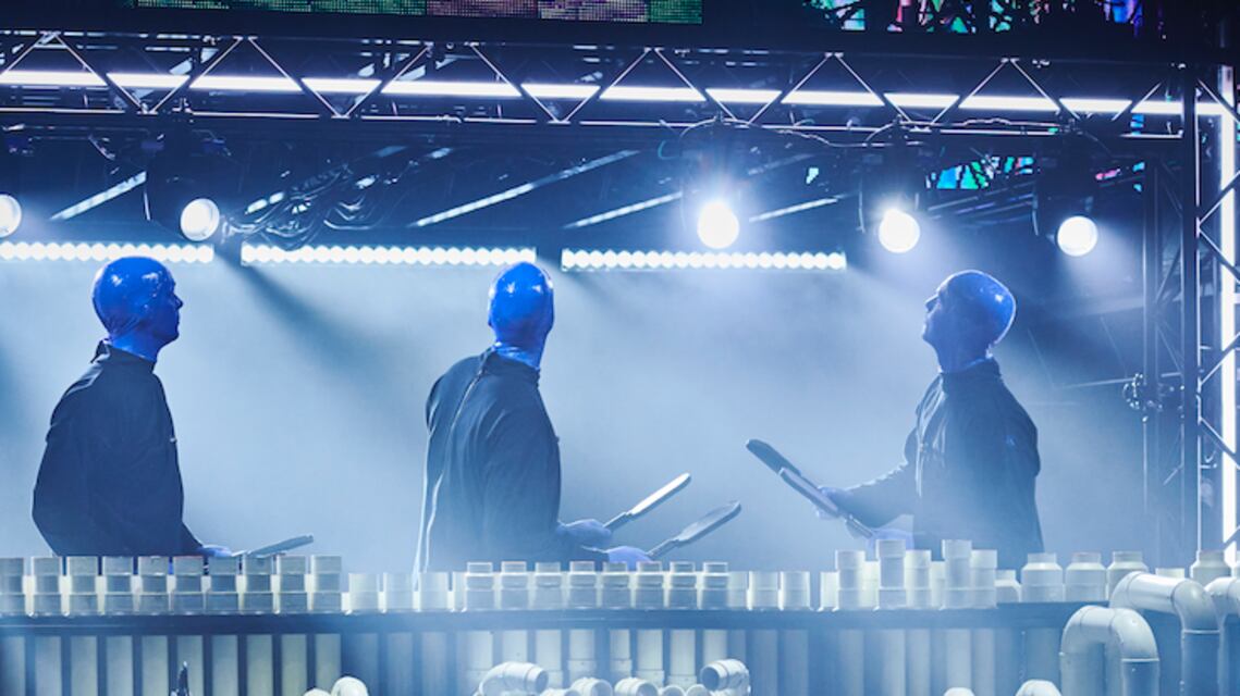 Llega a Bogotá una nueva manera de experimentar la música con 'Blue Man Group'