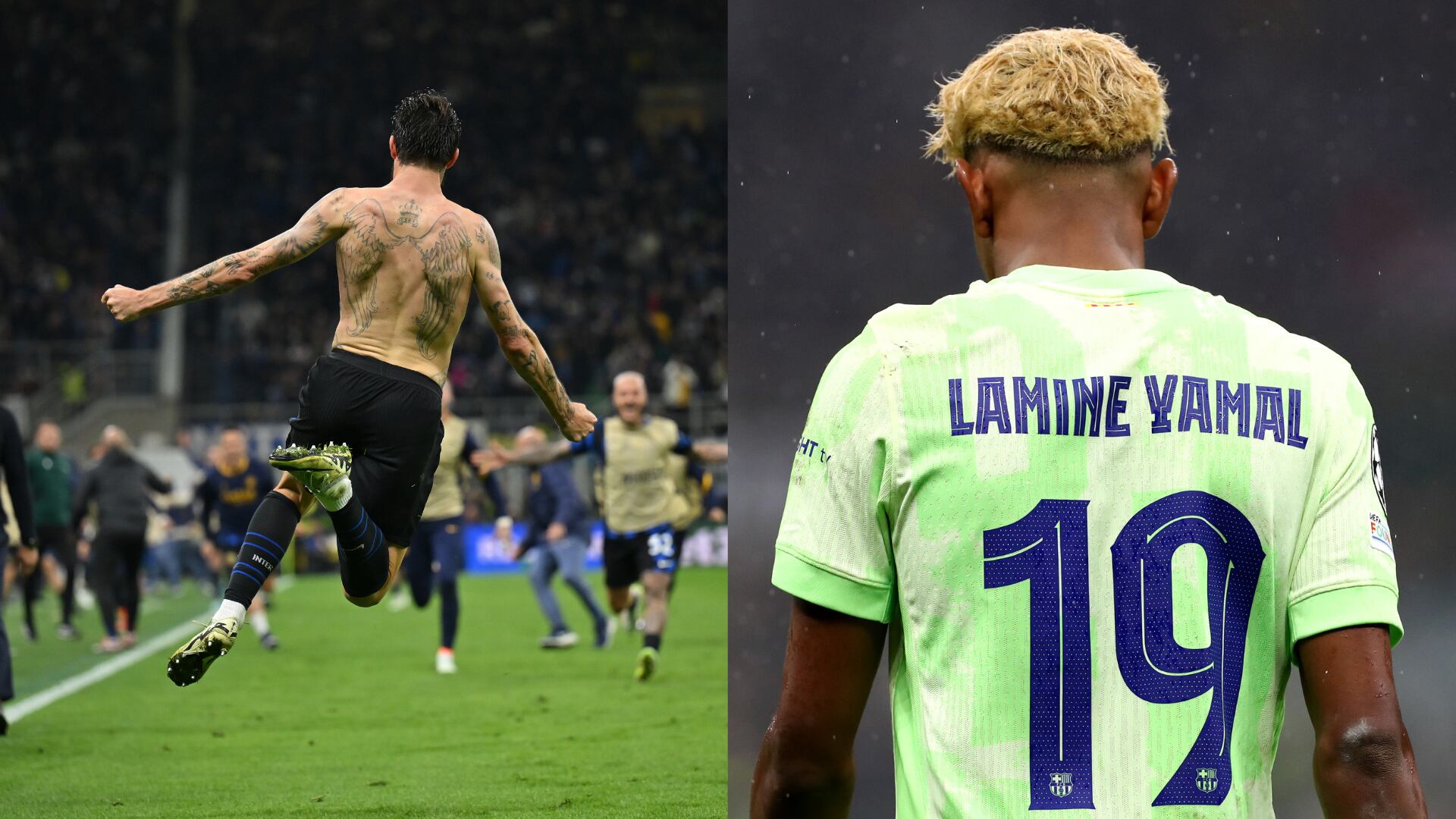 Inter y Barcelona - Fotos: Getty