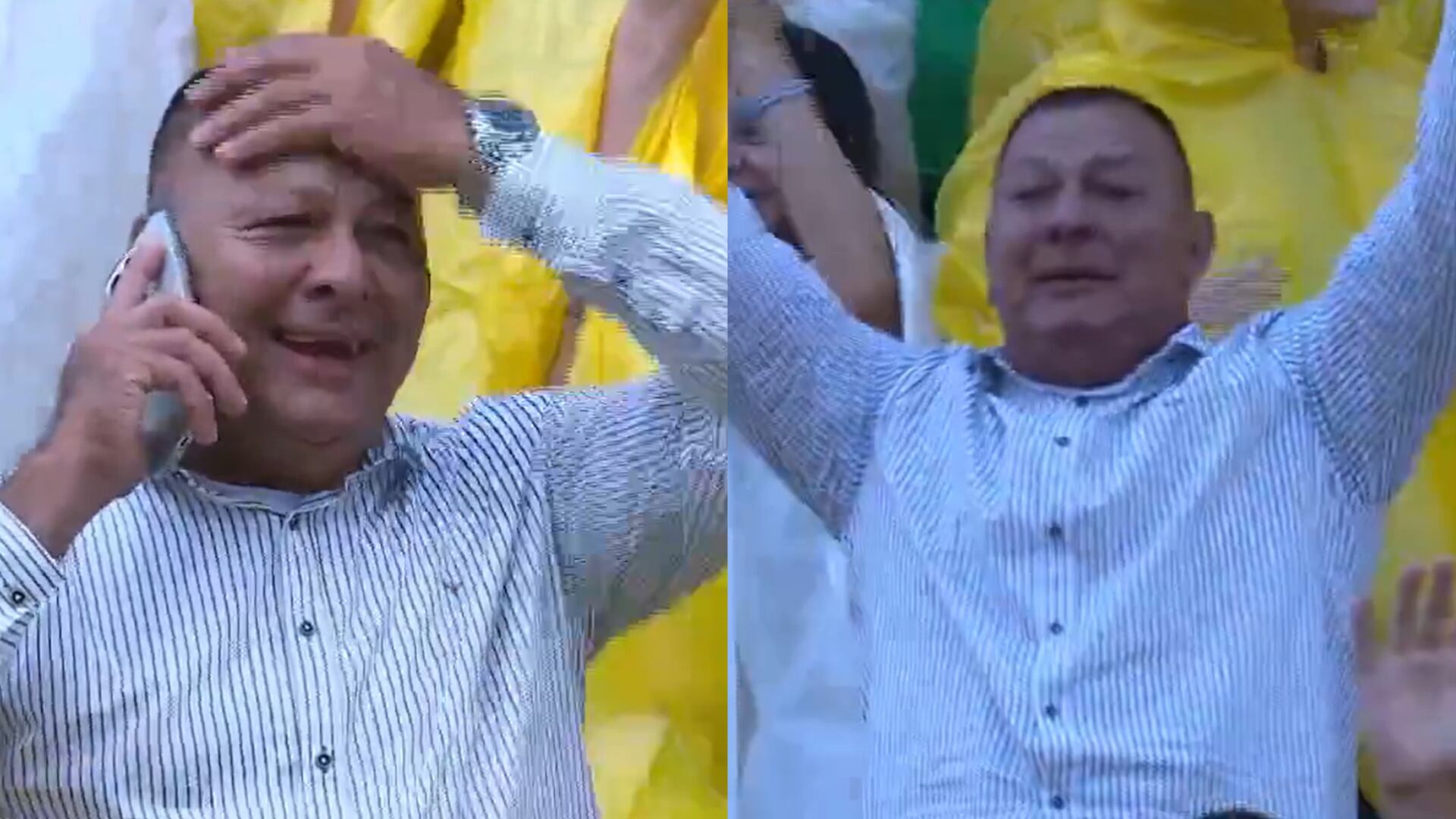 Padre de Gleyfer Medina - Fotos: Win Sports