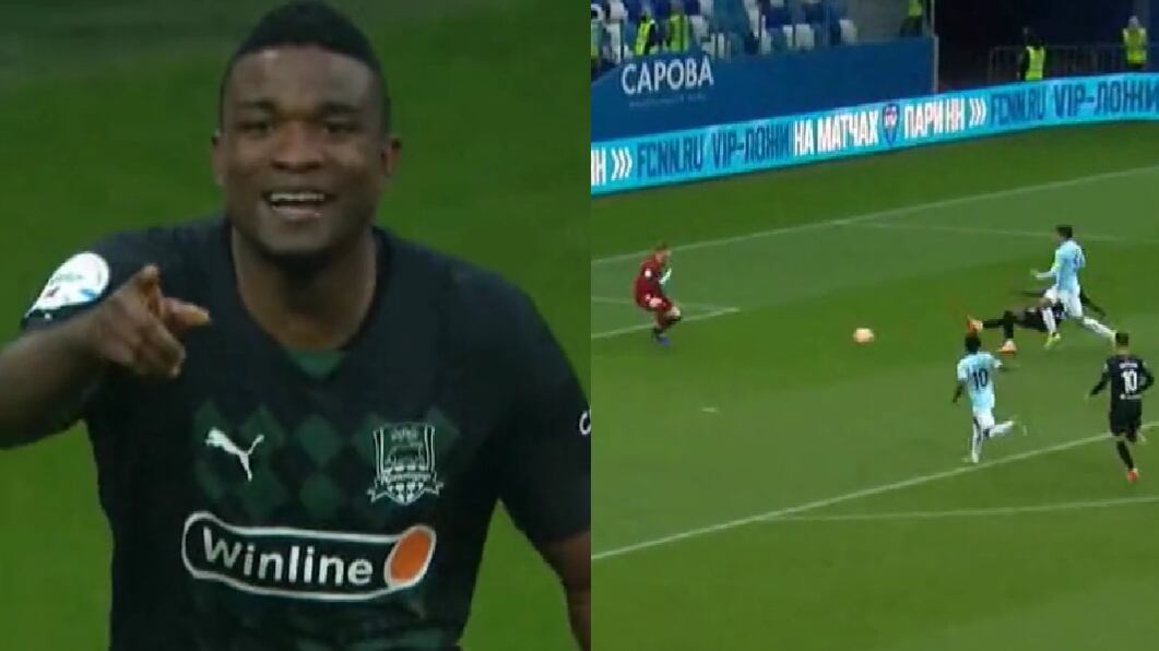 Golazo de Jhon Córdoba con el Krasnodar