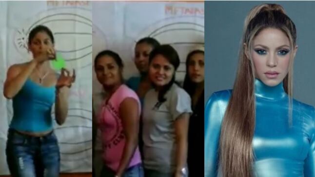 Alumnas cantan tema de Shakira en exposicion de la célula.