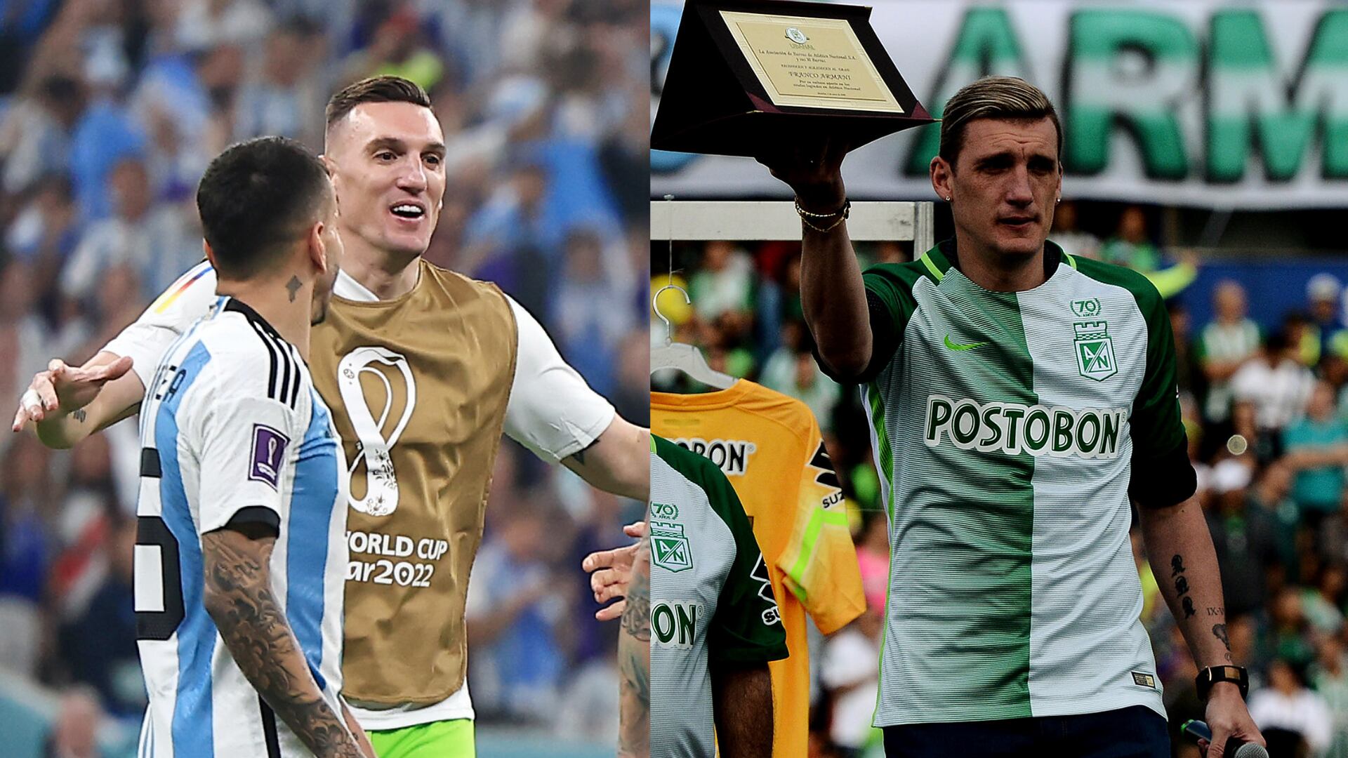 Franco Armani podría ser el segundo jugador con paso por Atlético Nacional que gana un Mundial