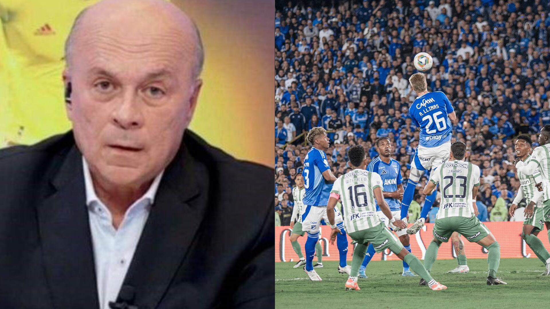 Carlos Antonio Vélez y Millonarios - Fotos: Redes sociales de Win y del equipo