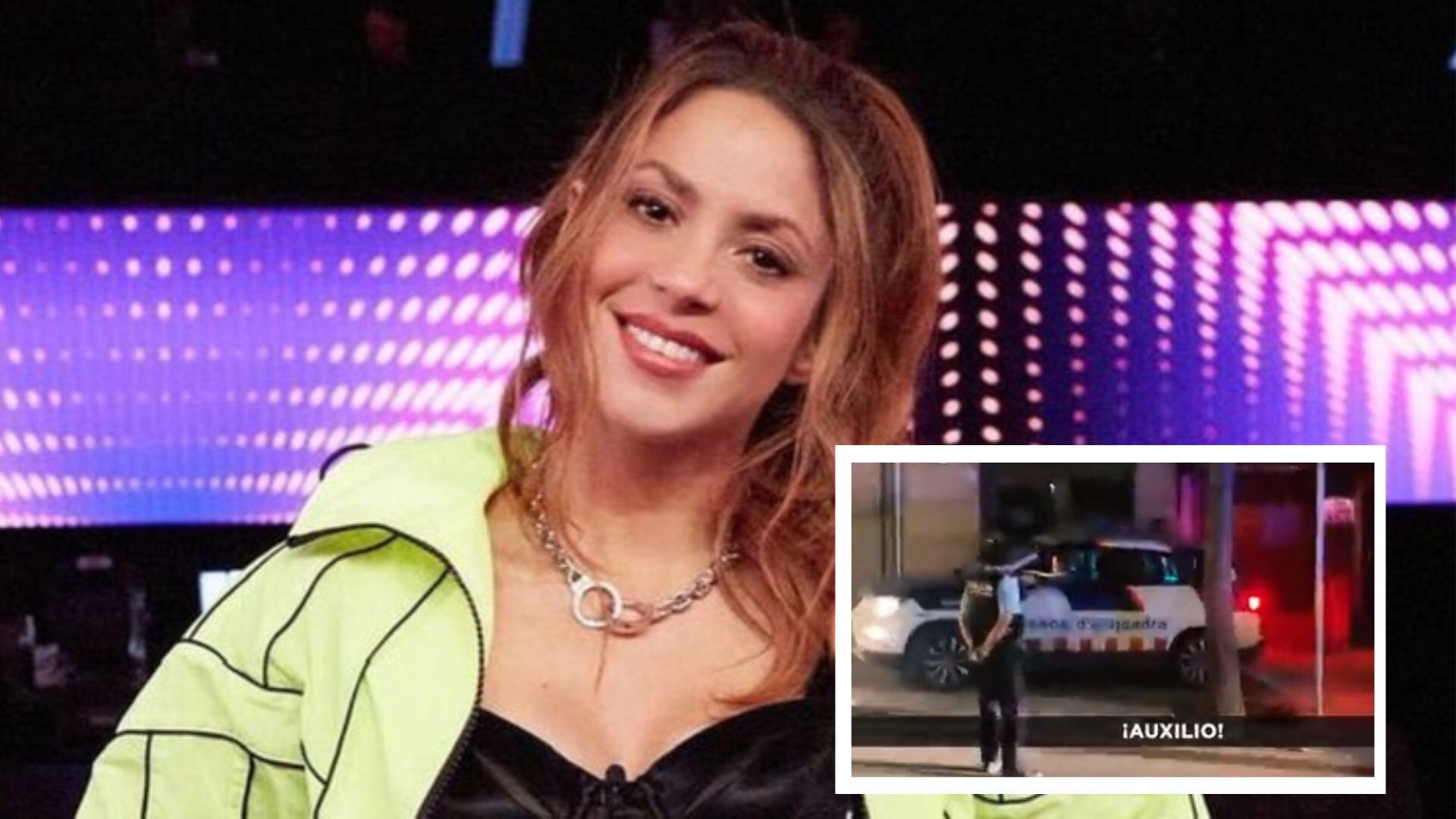 Shakira vivió un angustiante momento durante la grabación de un videoclip.