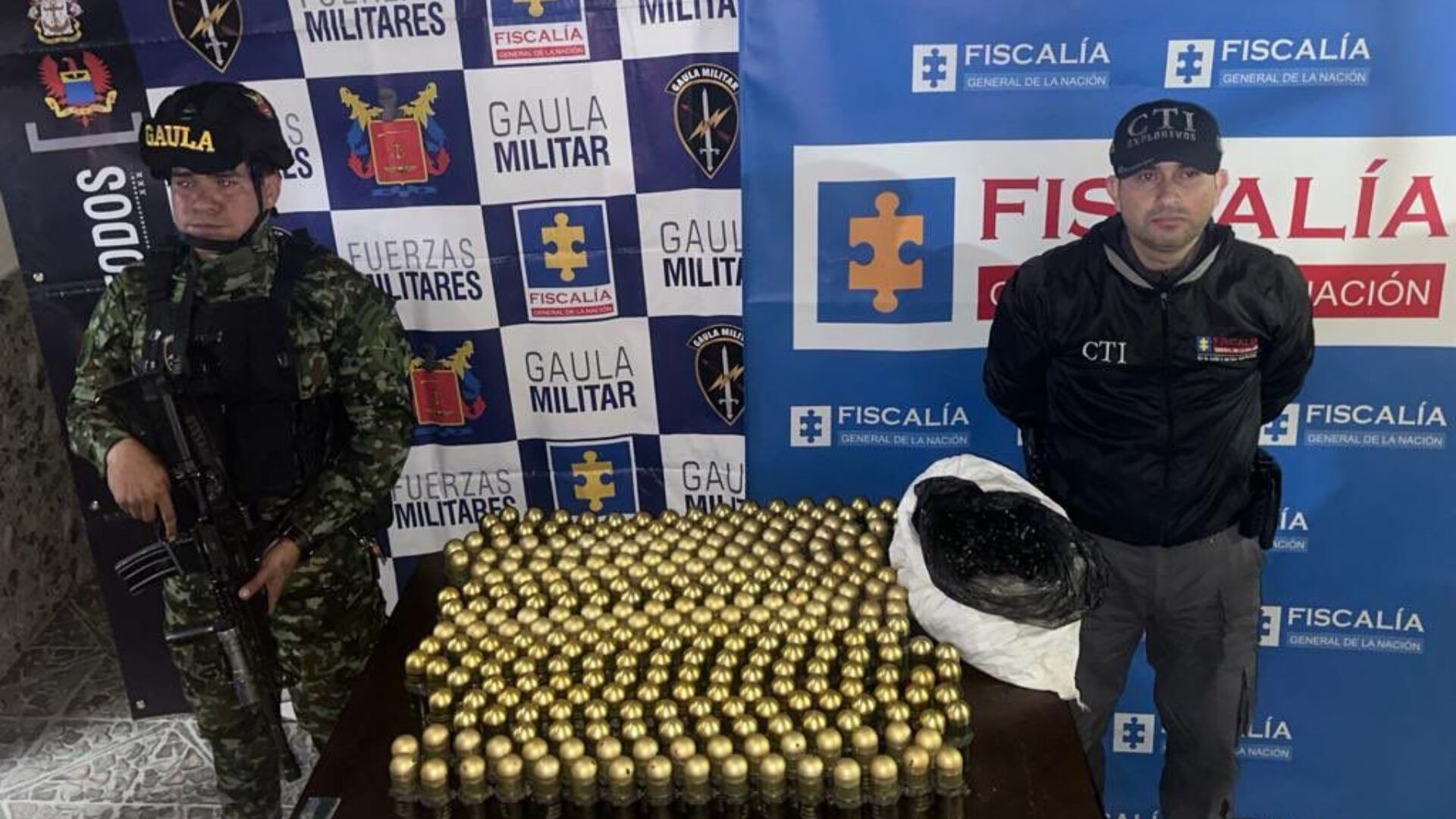 ¿Qué pretendían? Encuentran granadas y otros explosivos en casa ubicada en la localidad de Kennedy