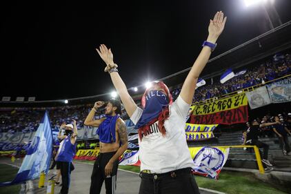 Millonarios VS Atlético Nacional por la final de la Liga Betplay I 2023 en el estadio El Campín de Bogotá