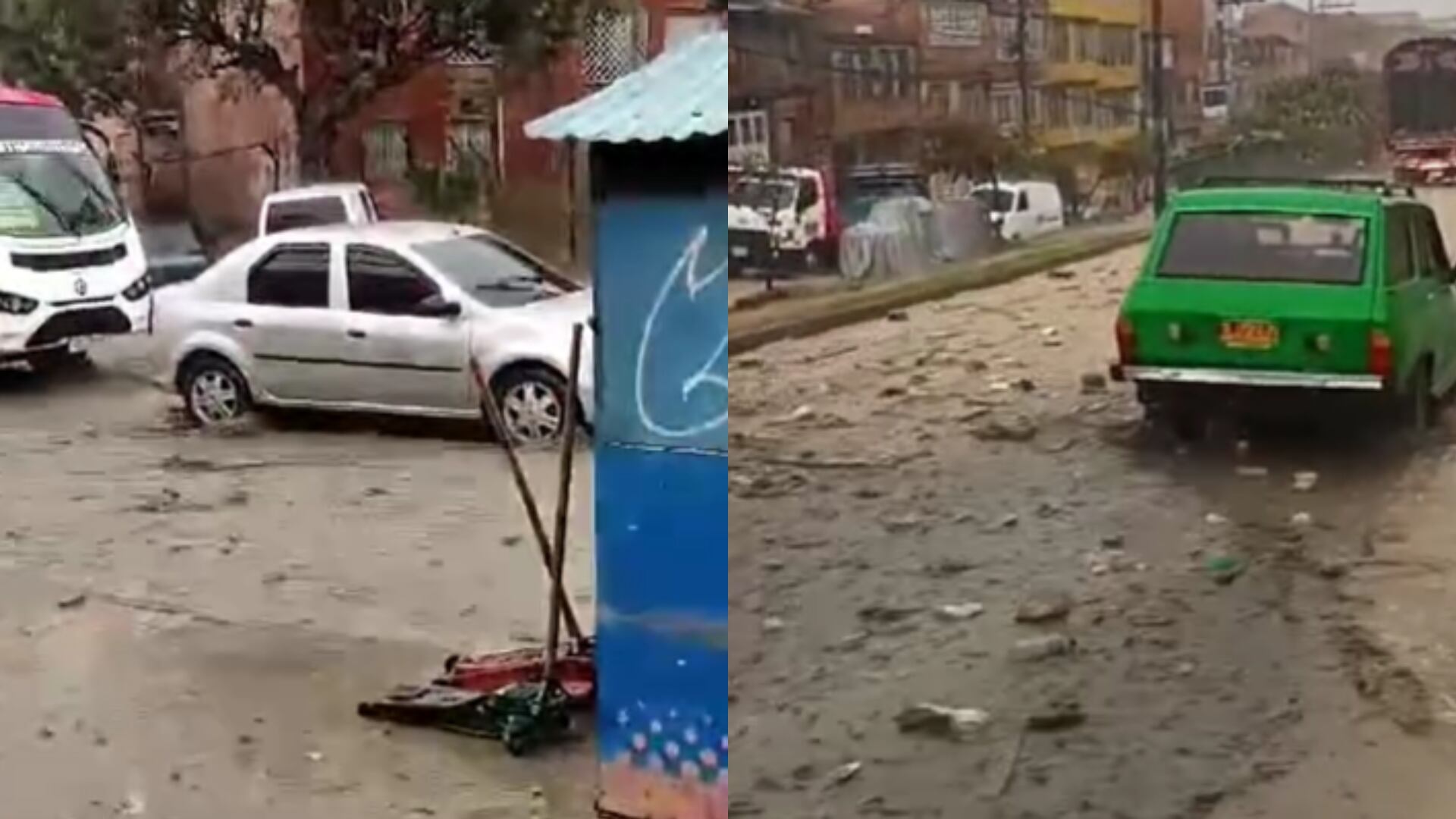 Las lluvias regresaron a la capital y ya hicieron estragos: en Socha se produjo una increíble inundación