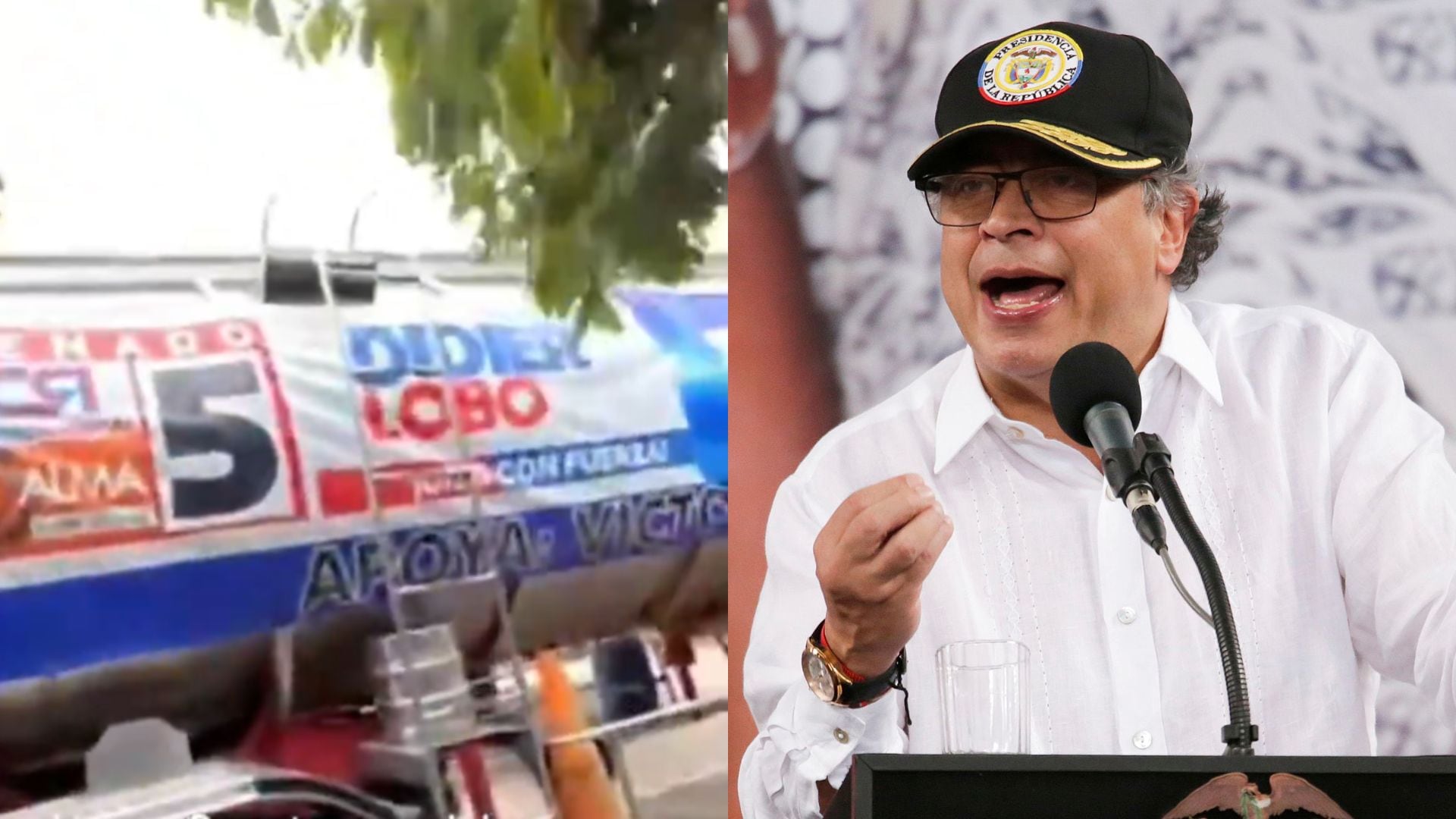 El presidente Gustavo Petro señaló que el episodio del carrotanque en Aguachica, Cesar, constituye un delito electoral
