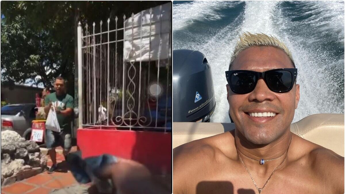 Teófilo Gutiérrez dejó claro que es un ídolo de barrio de tiempo completo