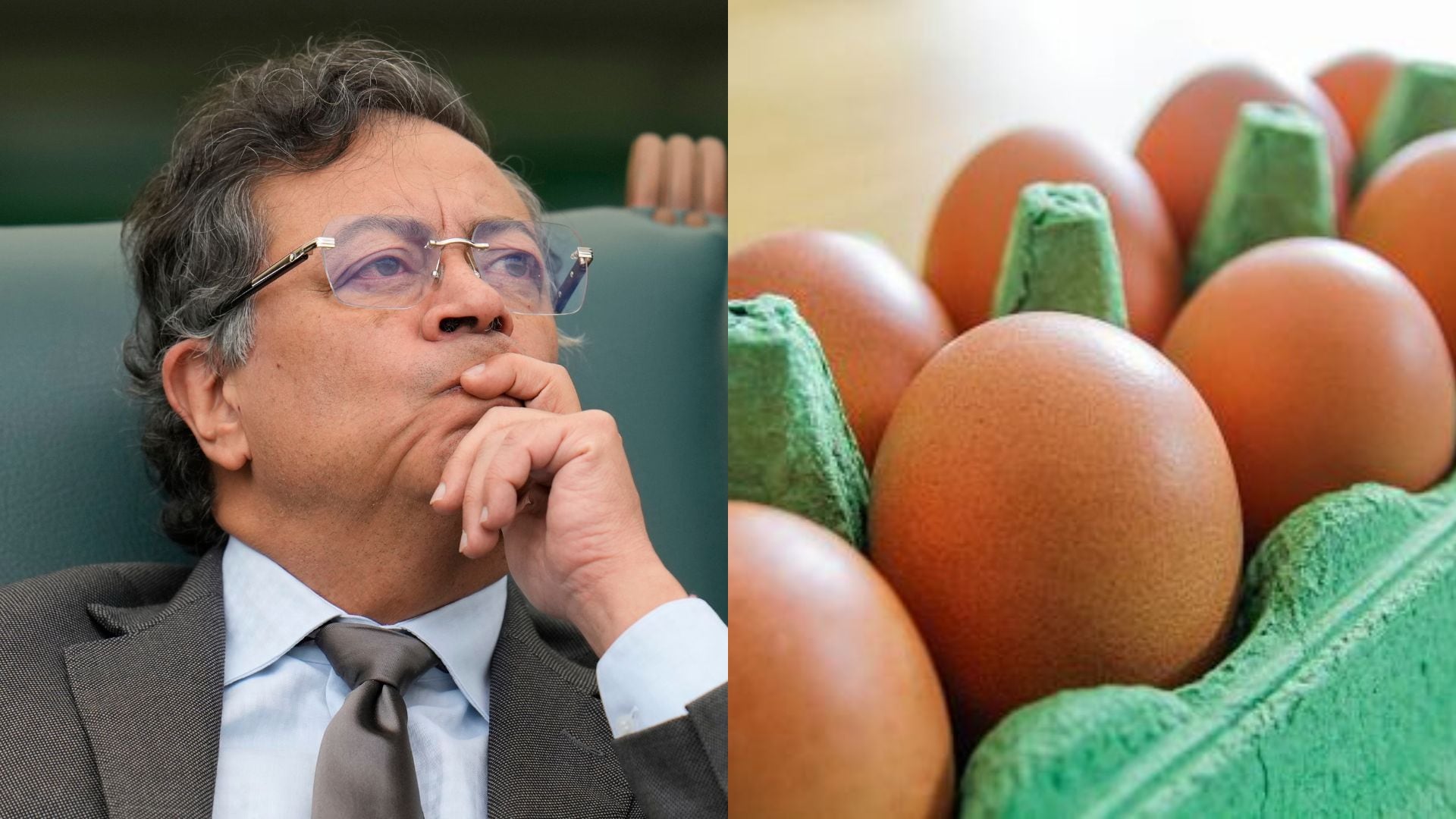 El presidente Petro se refirió al precio de los huevos en Colombia.