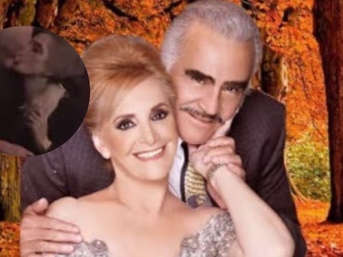 ¿Nuevo novio? Filtran video de viuda de Vicente Fernández besando a otro hombre,