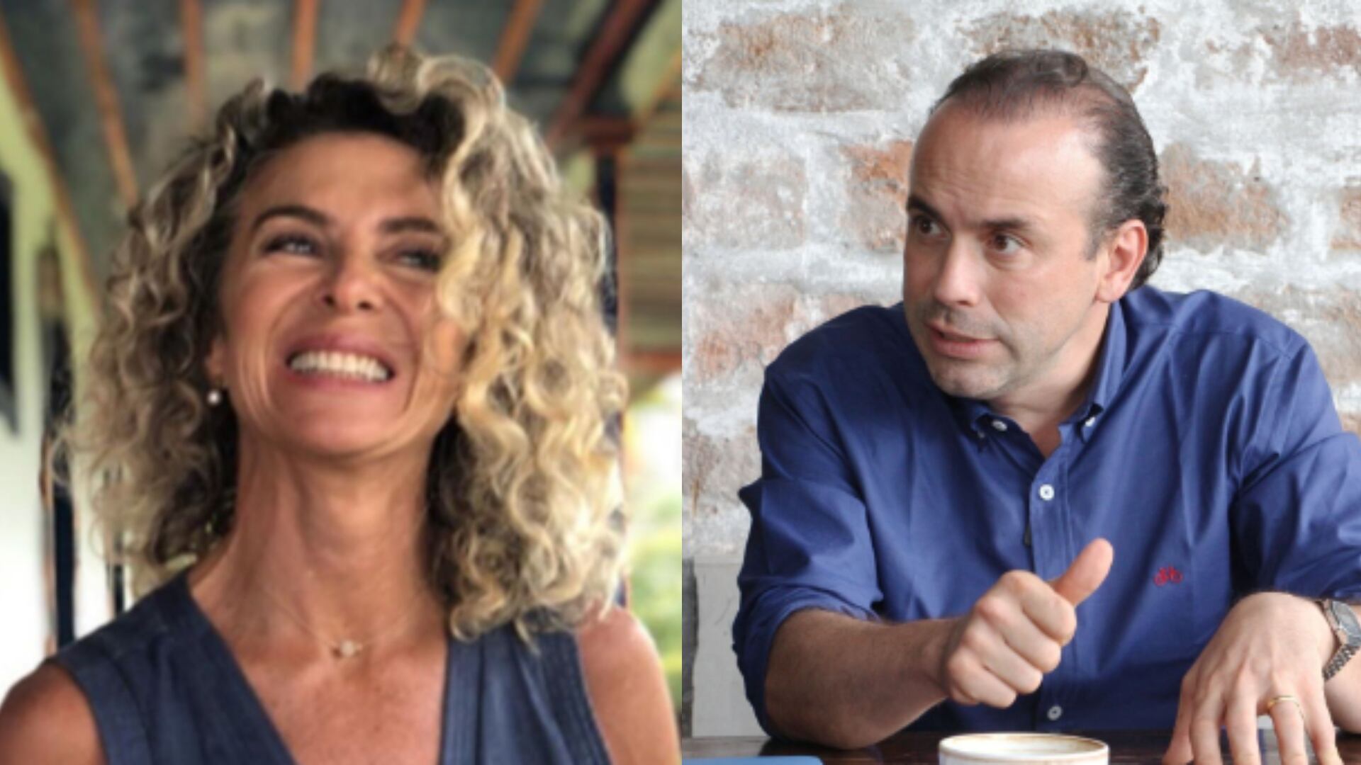 Margarita Rosa de Francisco y Alejandro Eder.