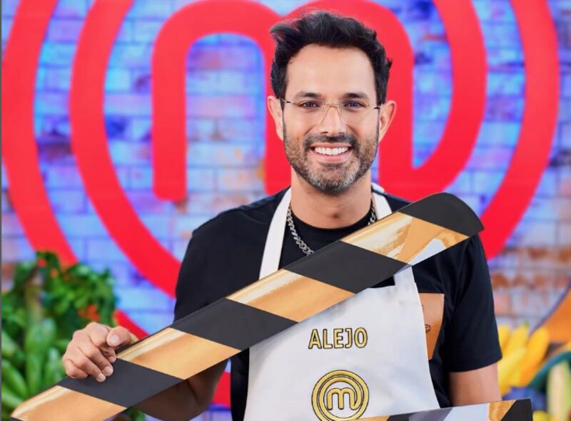 Alejandro Estrada compartió en sus redes sociales cómo llegará a la nueva temporada de 'MasterChef' Celebrity