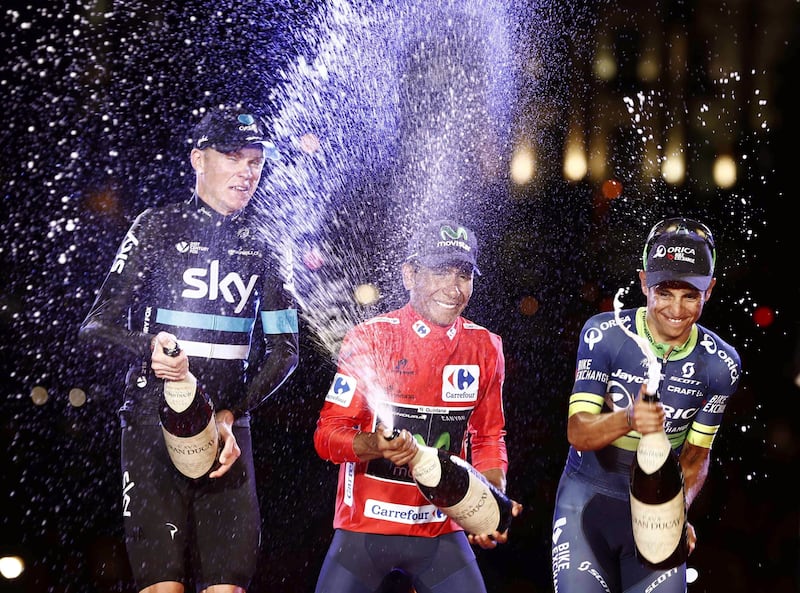 Nairo Quintana campeón de la Vuelta a España 2016