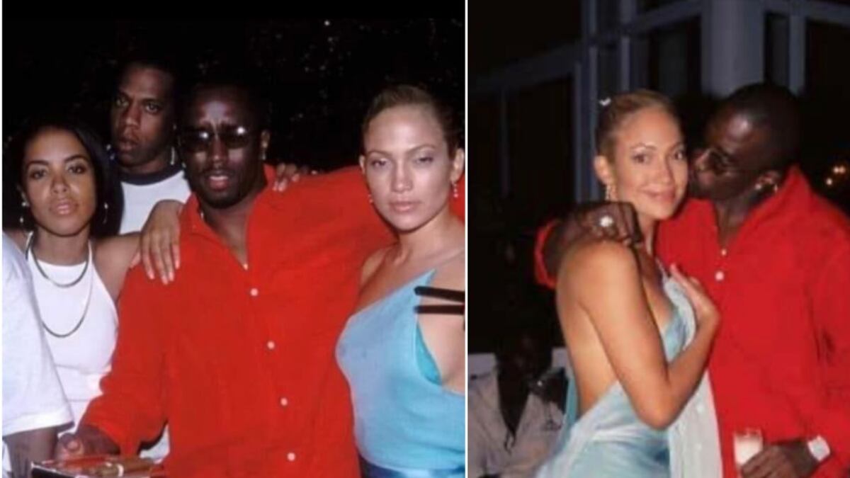 "Pregúntenle a ella": ex de JLo revela fotos de ella con Diddy y lanza dura acusación