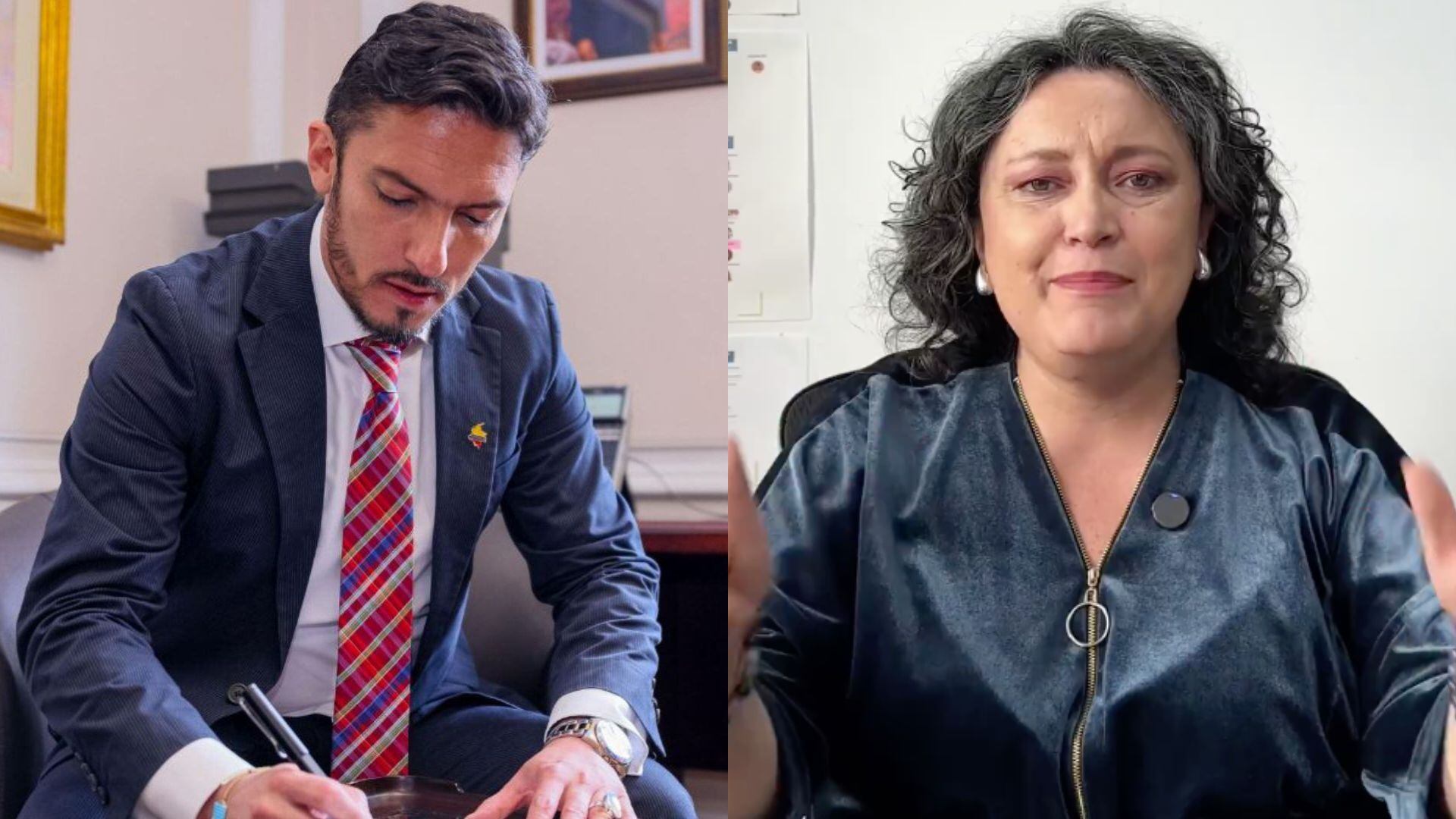 Juan Florián y Angélica Lozano