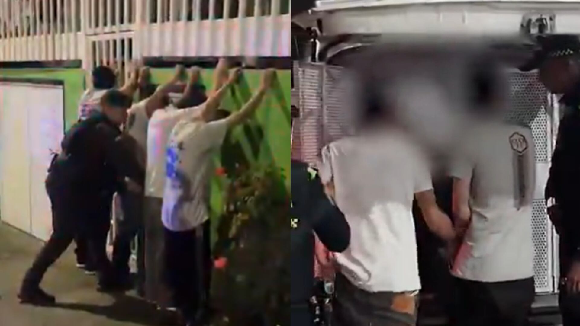 Captura de cinco delincuentes que habían robado el carro a un conductor de InDrive.