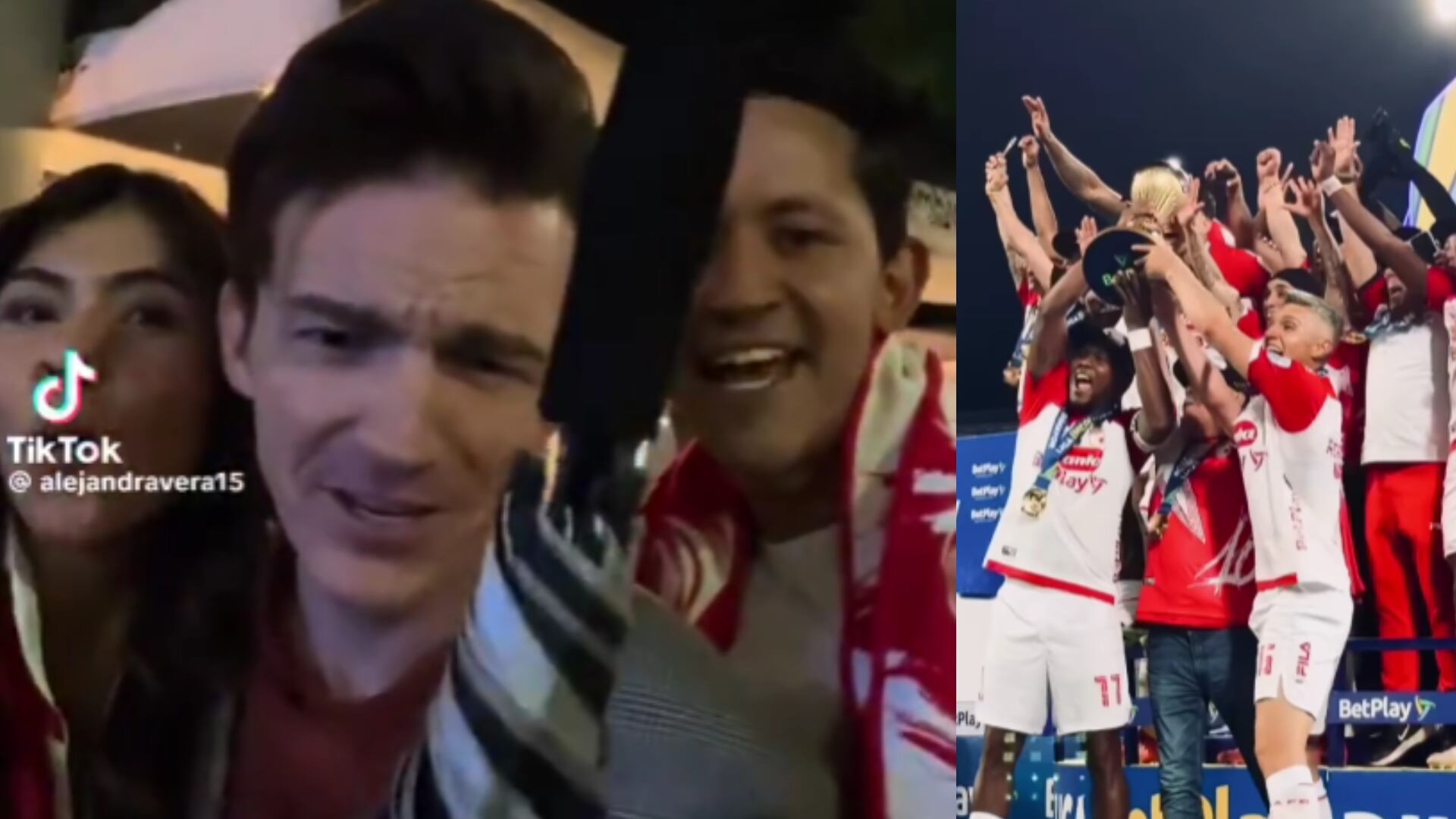 Drake Bell le mandó saludo a hinchas de Santa Fe tras ganar la décima estrella