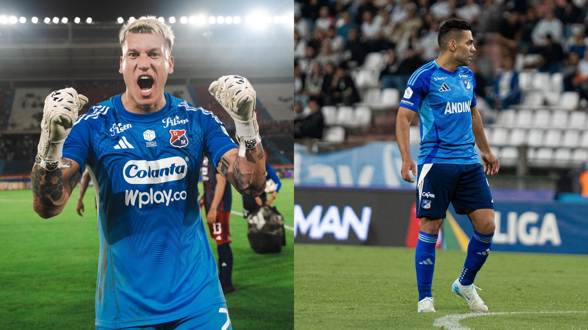 Medellín y Millonarios - Fotos: Redes sociales de los equipos