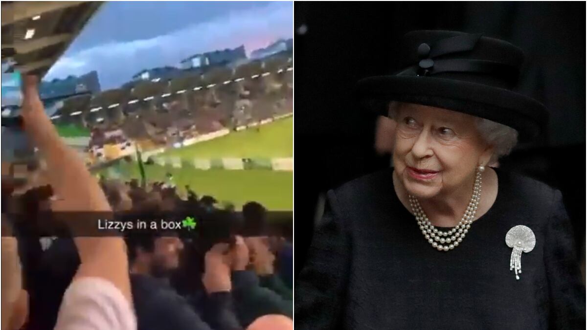 Hinchas se burlaron de la muerte de la Reina Isabel II en la Conference League