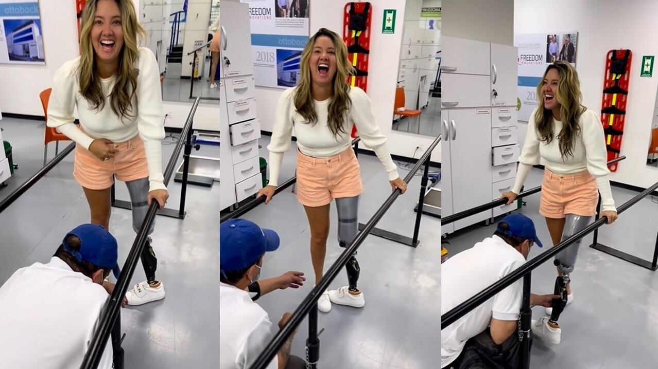 Para Daniella Álvarez no hay nada mejor que la risa pues asegura que esta lo cura todo y así lo demostró.