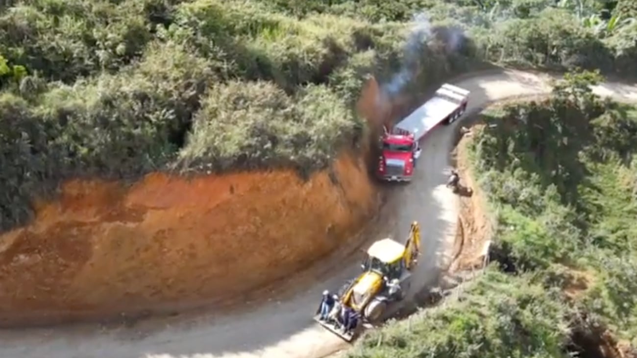 Vía alterna para el paso entre Cauca y Nariño