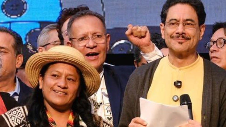 Iván Cepeda y Aída Quilcué recibieron el apoyo del partido Comunes