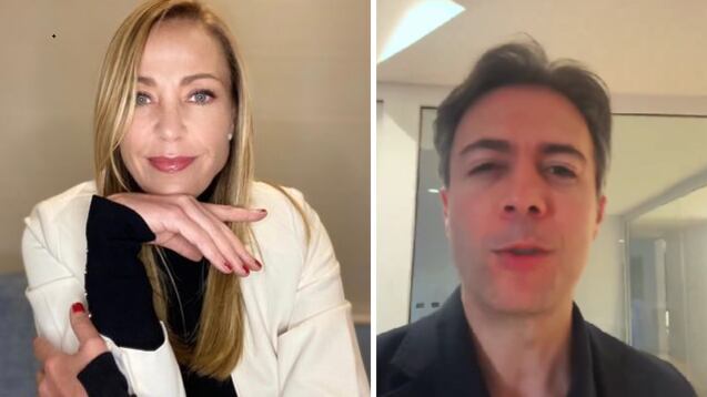 Cata Escobar y Daniel Quintero