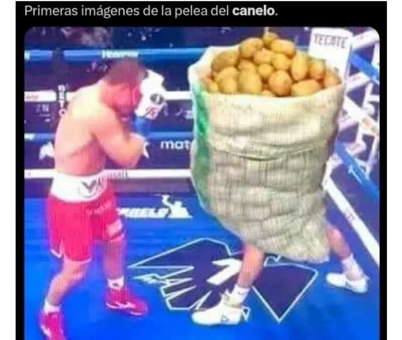 Canelo vs. Ryder memes.