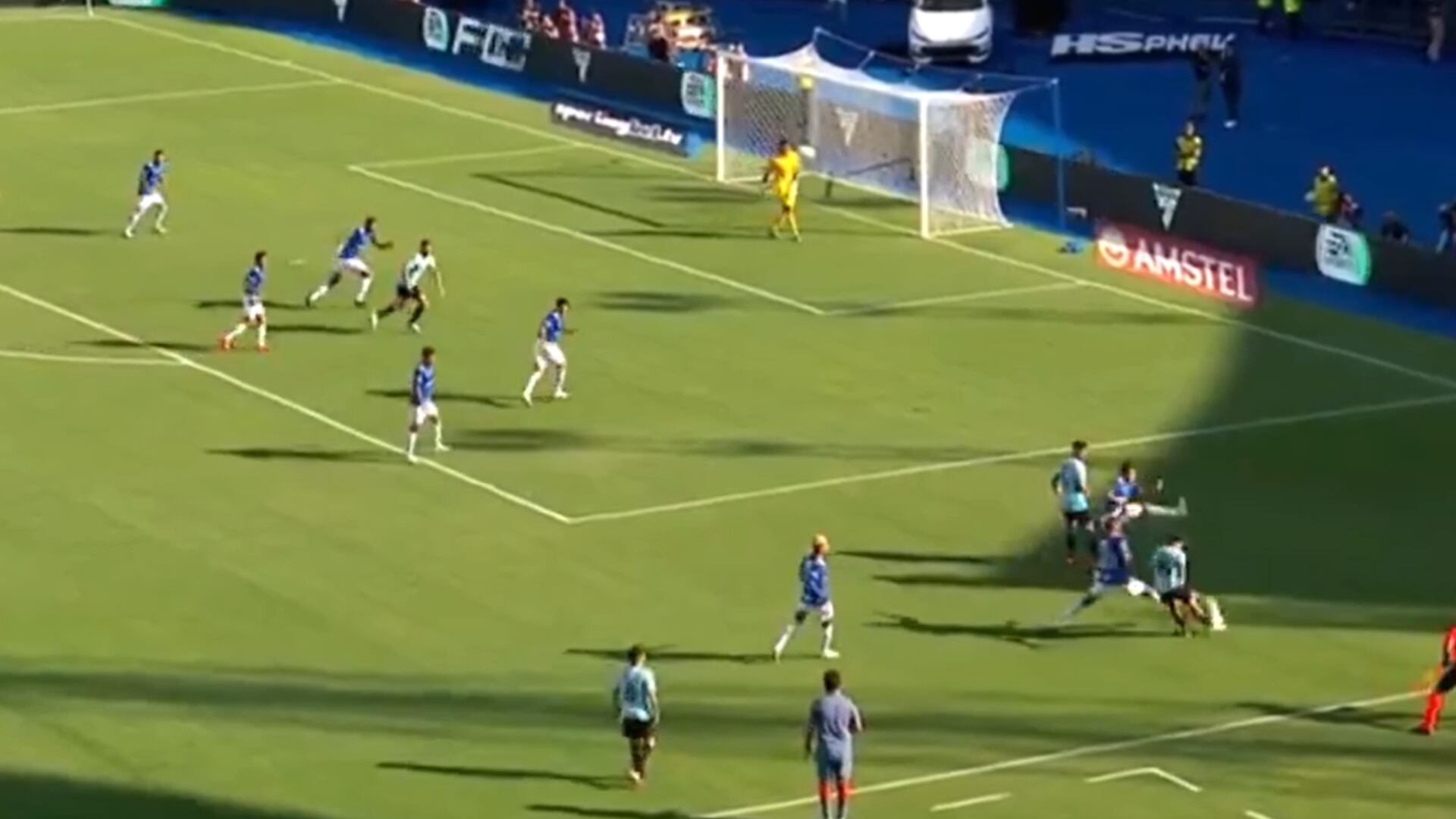 Asistencia de JuanFer Quintero gol de Racing en la final de la Copa Sudamericana hoy