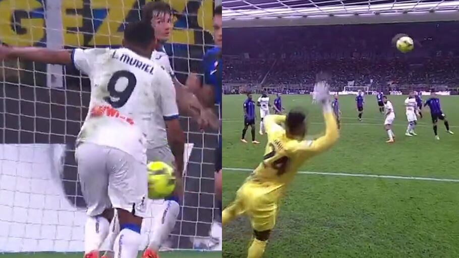 Golazo de Luis Muriel ante el Inter de Milán